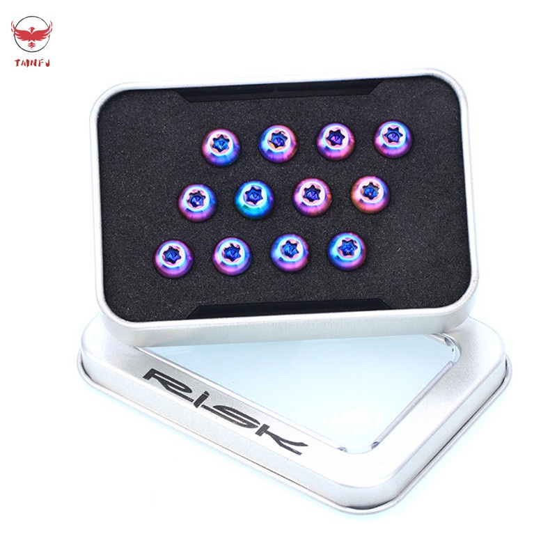 Ốc Cố Định Phanh Đĩa Bằng Hợp Kim Titan Chống Rỉ Phù Hợp Cho Xe Đạp Leo Núi