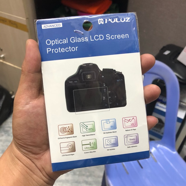 Cường Lực LCD máy ảnh Sony A6000, A6300, Nex 6, Nex 7, A5000 - chính hãng Puluz