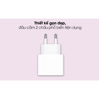 Adapter/Củ sạc nhanh Apple USB Type-C 20W cho iphone/ipad (MHJE3ZA.A)