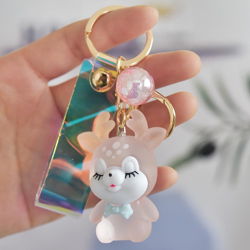 Móc Khóa Hình Hươu Xinh Xắn Dễ Thương