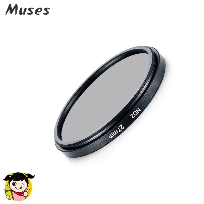 Muse07 ND Filter Neutral Density ND2 ND4 ND8 Filtors 37 52 58 62 67 72 77 82mm Photography for Canon Nikon