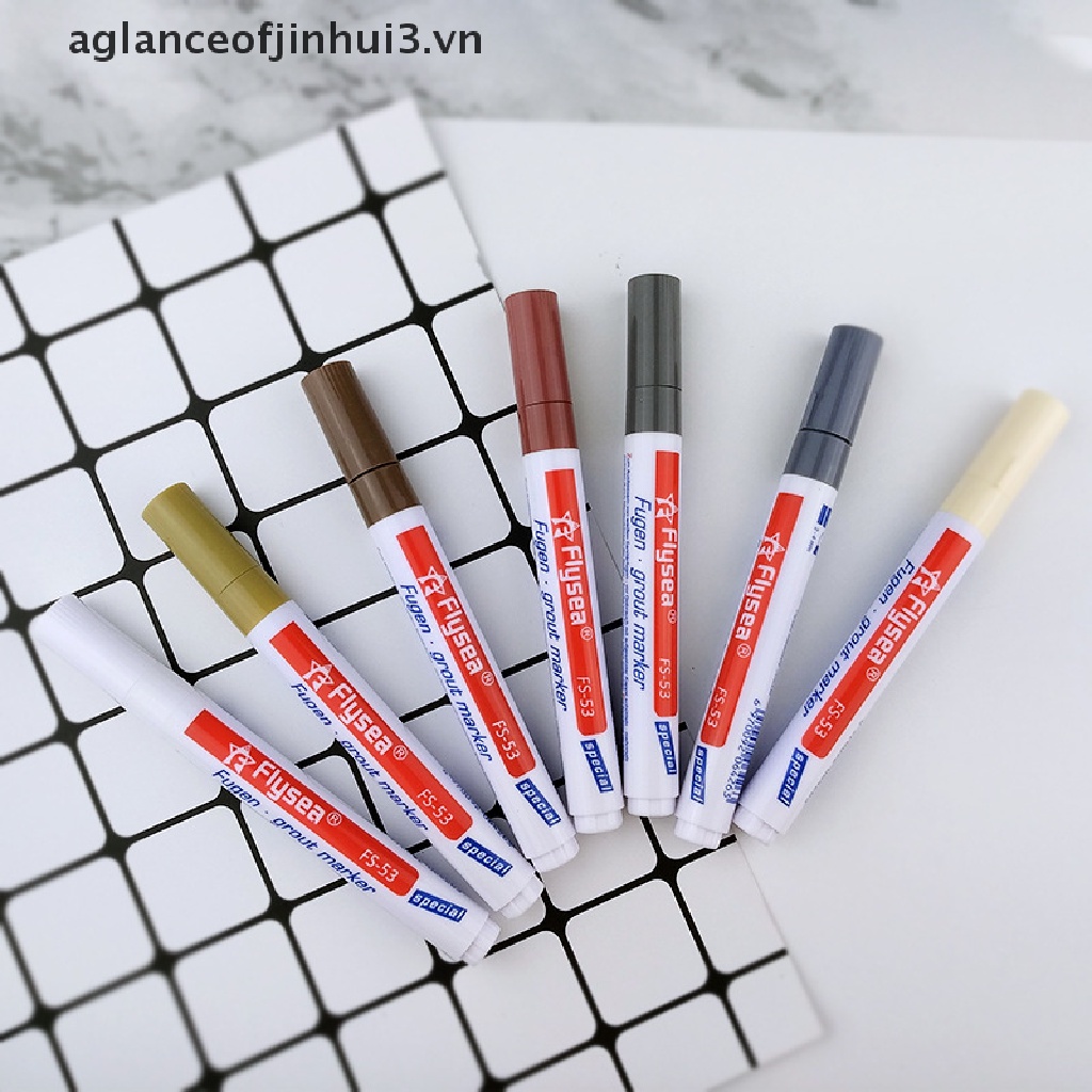 * * Afvn * * Bút Mực Màu Trắng Để Sửa Chữa Khe Hở Phòng Tắm