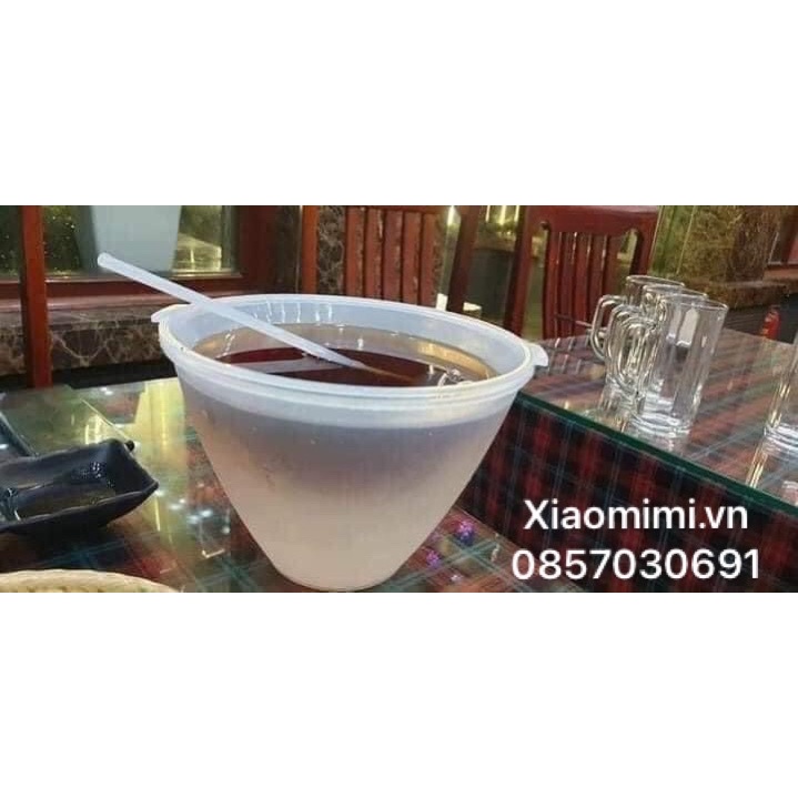 Bộ Bát Ướp Rượu, Tặng Gáo Múc Rượu 1.2L Dụng Cụ Đựng Làm Lạnh Rượu - Nhựa PP Việt Nhật