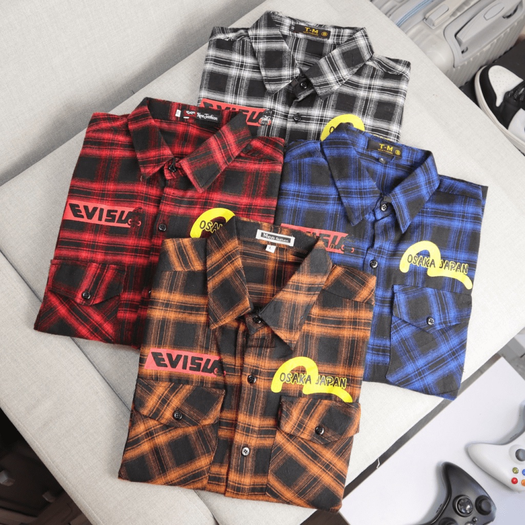 (Free Ship) Áo Sơ Mi Caro Nam Họa Tiết UV Ông Địa Tia Chớp Phong Cách Năng Động THời Trang Hot Trend Valentina Shop