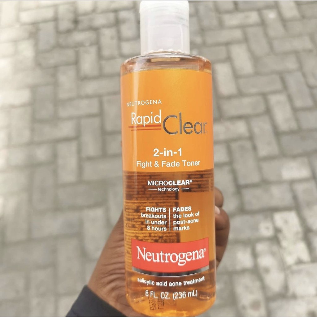 Nước Cân Bằng Da Neutrogena Rapid Clear 2-in-1 Fight & Fade Toner (236ml)