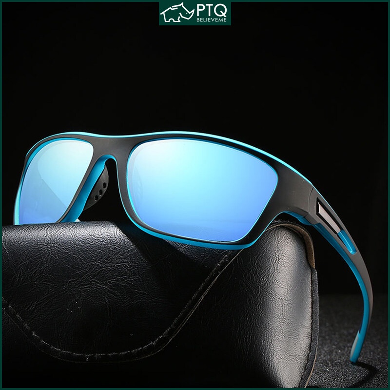 Kính Chống Nắng Phân Cực Mặt Nhám Phân Cực Chống Tia UV Phong Cách Thể Thao Cho Nam