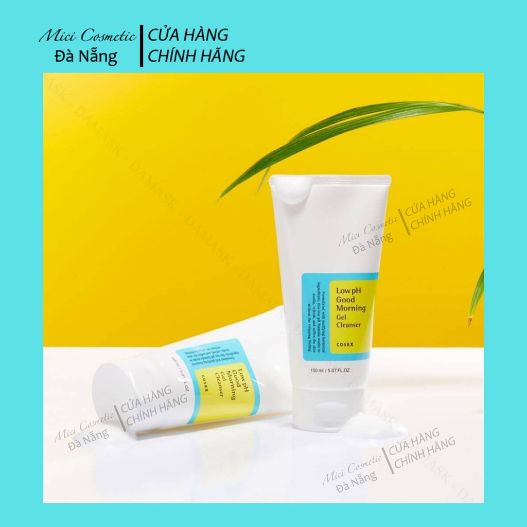 Gel Rửa Mặt Độ PH Thấp COSRX Low pH Good Morning Gel Cleanser 150ml