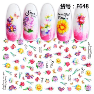 Sticker dán móng tay nail mẫu mới mùa hè