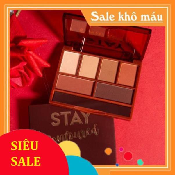 ( Siêu Sỉ Tốt ) Phấn Mắt 7 ô CANLEN STAY CONTOURED nội địa chính hãng đa tông hấp dẫn lâu trôi sỉ tốt Mùi Beauty