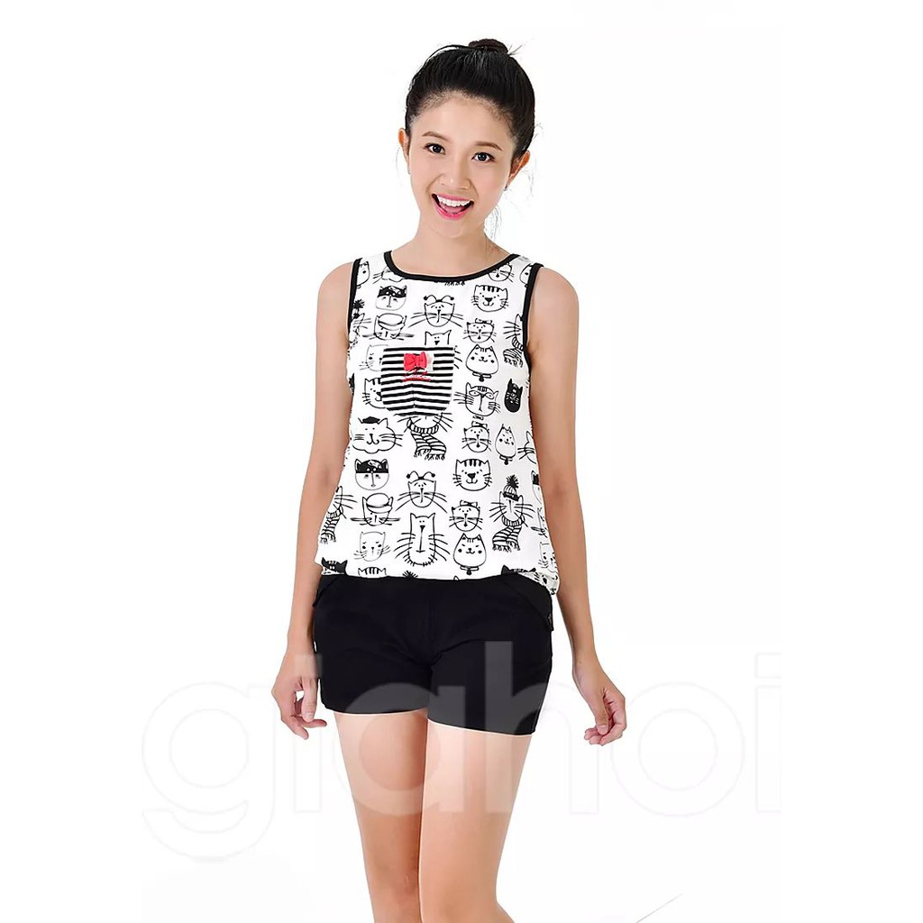 Thanh lý Bộ mặc nhà Gia Hồi Mèo Vui Tính