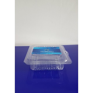 COMBO 100 HỘP NHỰA VUÔNG ĐỰNG BÁNH ( H52 )