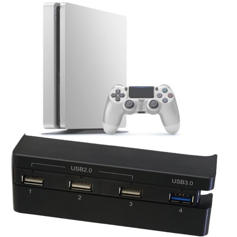 Bộ chia 4 cổng usb tốc độ cao chuyên dùng cho tay cầm chơi game ps4