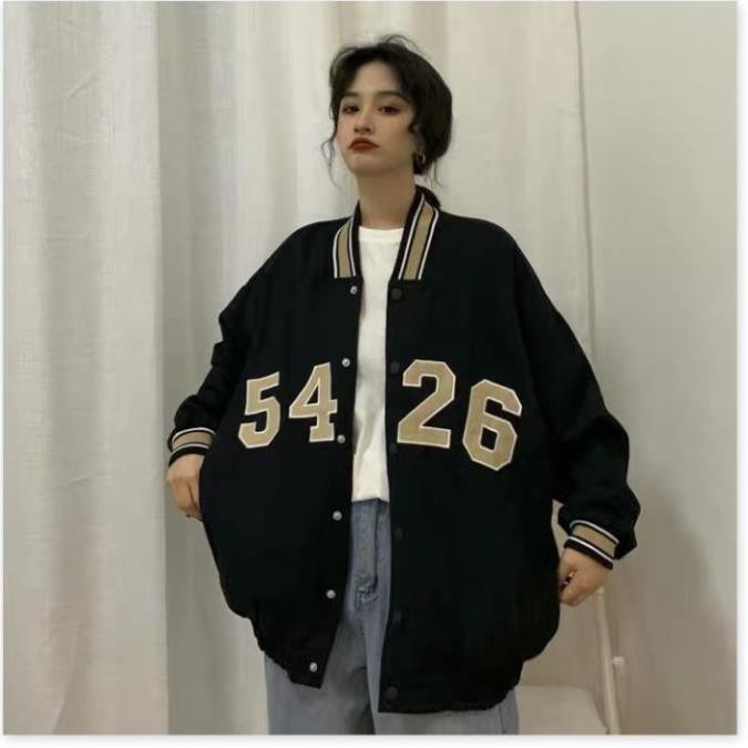 ÁO KHOÁC NỮ BOMBER NÚT BẤM  5426 THỜI TRANG ÁO KHOÁC MỌI THỜI ĐẠI