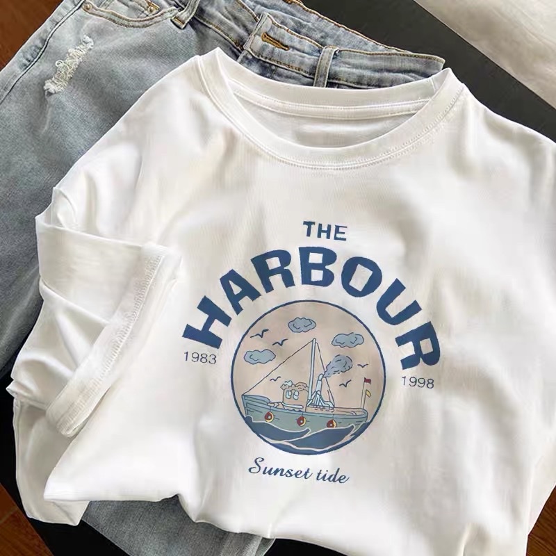 Áo Thun Nam Nữ Unisex Mùa Hè Ngắn Tay Cổ Tròn Phối Họa Tiết Chữ Thời Trang Zenkonu TOP NAM 237