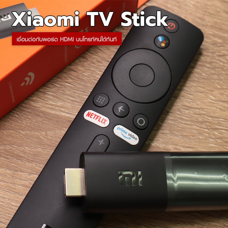 Android box Mi TV Stick US PFJ4100US Điều khiển giọng nói Android TV 9.0
