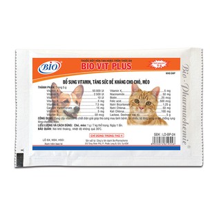 Bio-Vit plus 5g - Vitamin cao cấp dành cho chó mèo