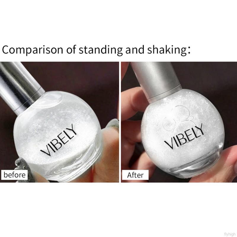 Nhũ bắt sáng dạng lỏng VIBELY thiết kế vỏ hình bóng đèn nhỏ | BigBuy360 - bigbuy360.vn