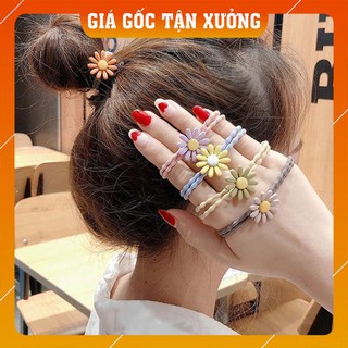 [GIÁ GỐC TẬN XƯỞNG] Dây buộc tóc hoa cúc đẹp