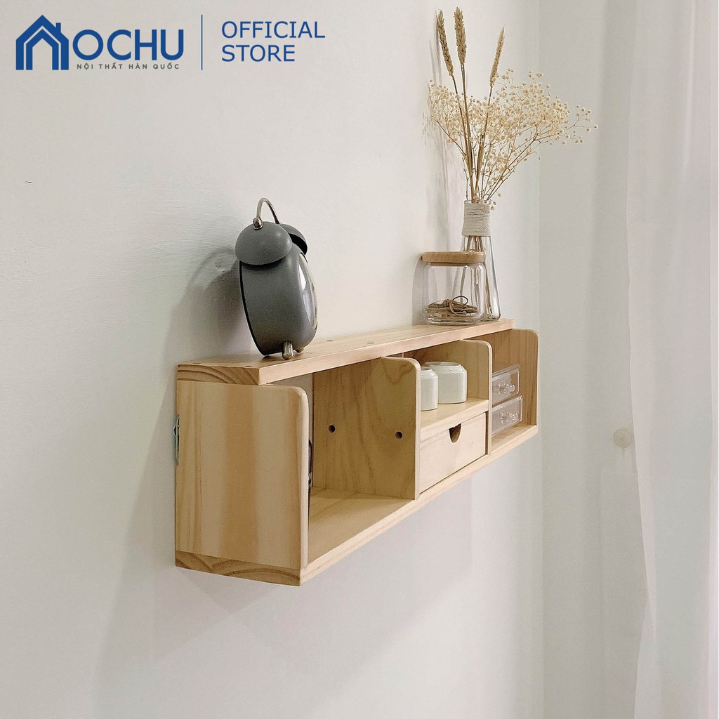 Kệ Gỗ Trang Trí Treo Tường OCHU - Alan Shelf - Natural | BigBuy360 - bigbuy360.vn