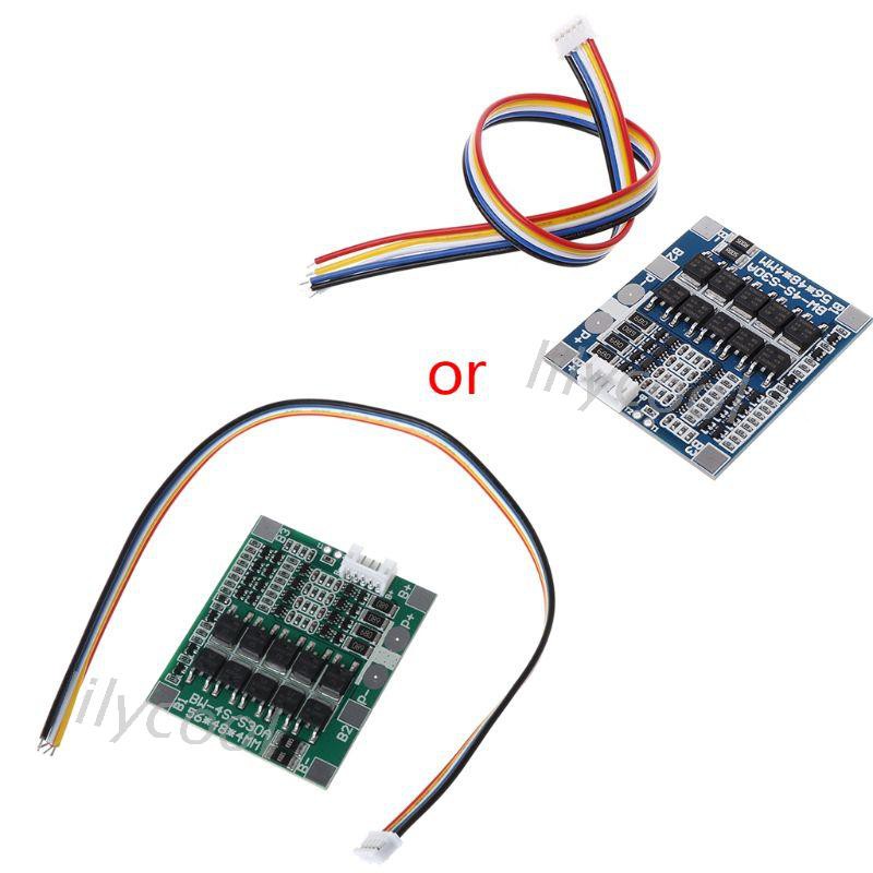 4S 30A 12.8V w/Balance 3.2V LiFePo4 LiFe 18650 Battery BMS Protection PCB Board