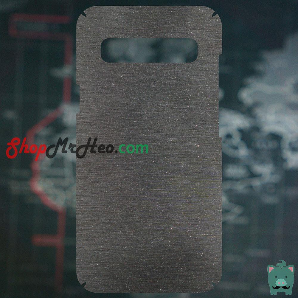 Skin Dán Mặt Sau Lưng Vân Nhôm Samsung Galaxy S10 - S10e - S10 Plus - S10 5G