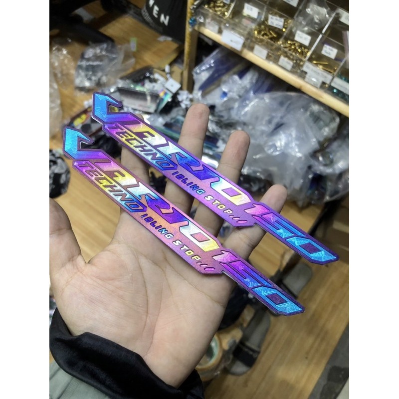 Tem titan lên màu cực vip dành cho vario - TP Shop