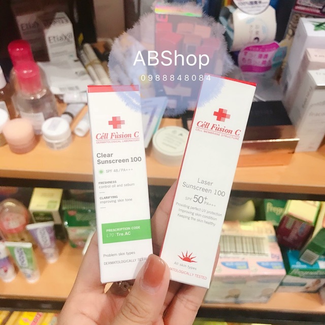 Kem chống nắng cell fusion C mini