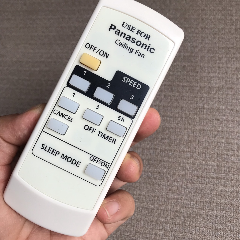remote điều khiển quạt trần panasonic 4 cánh F56MPG hàng tốt, tặng pin