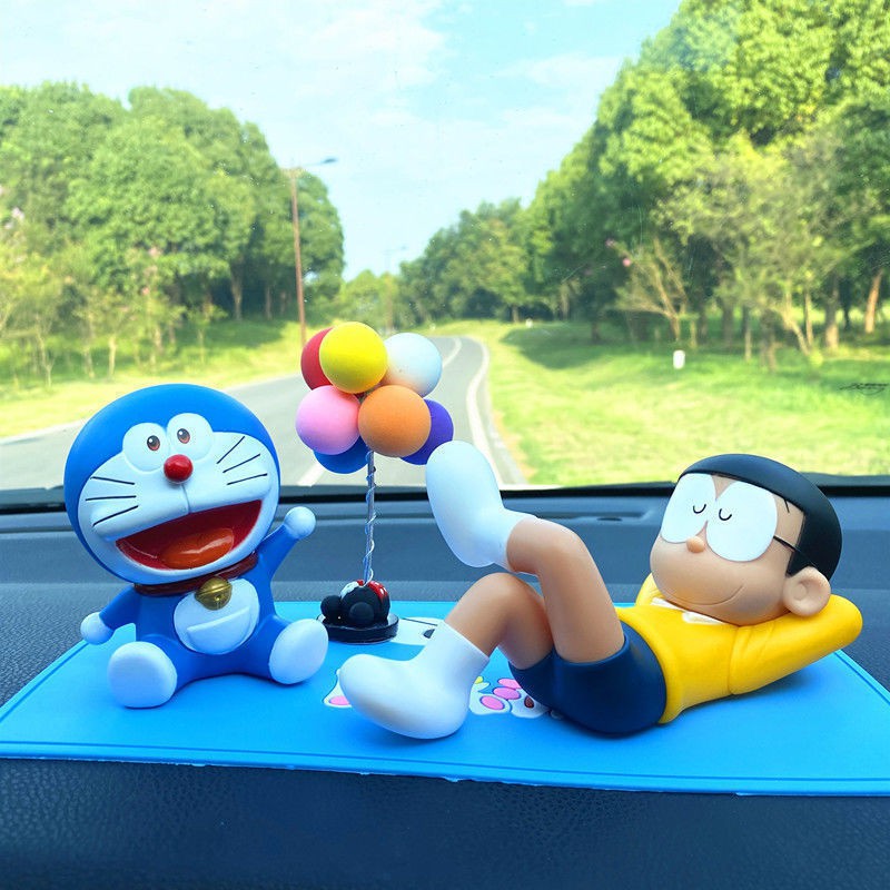 ❦Doraemon Nobita Trung tâm trang trí ô tô chở đồ Máy tính cách mới sáng tạo mèo Jingle Cô gái hoạt hình