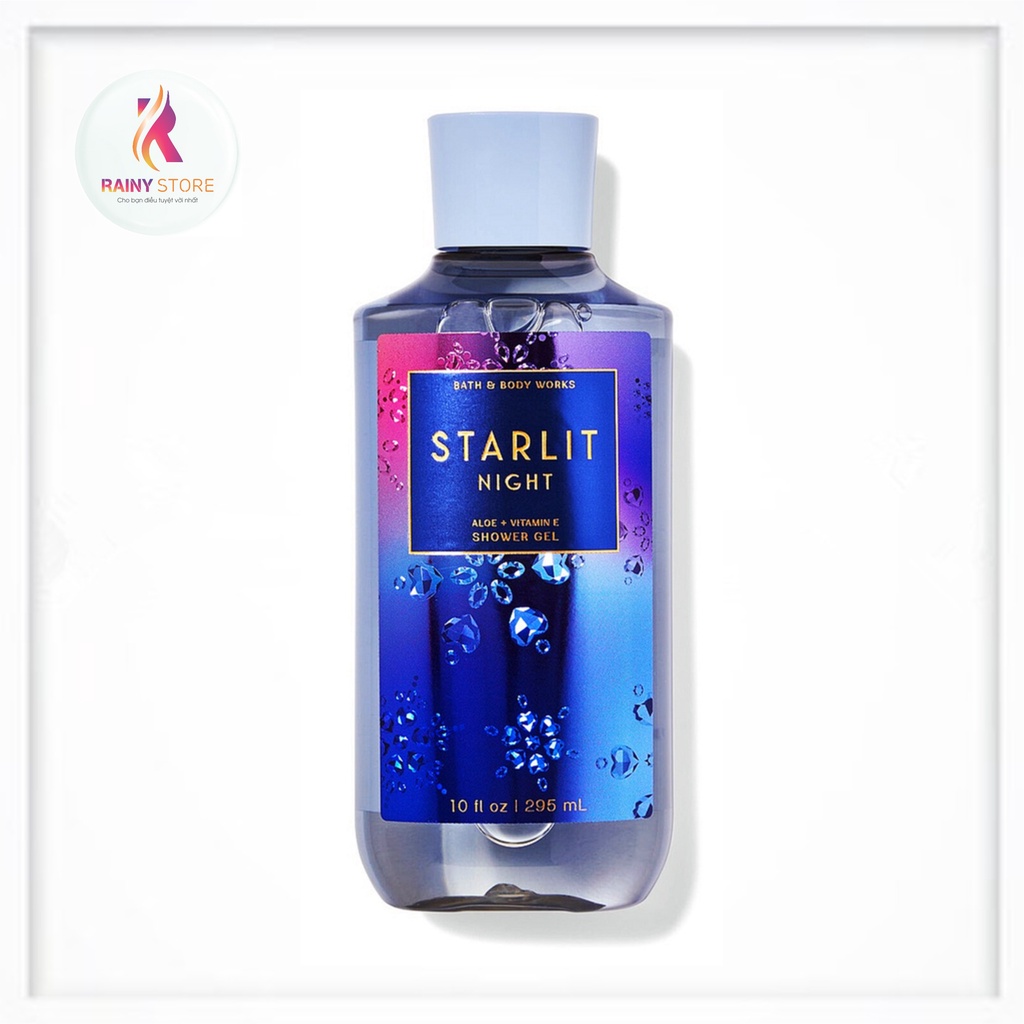 Gel tắm Bath &amp; Body Works Starlit Night 295ml