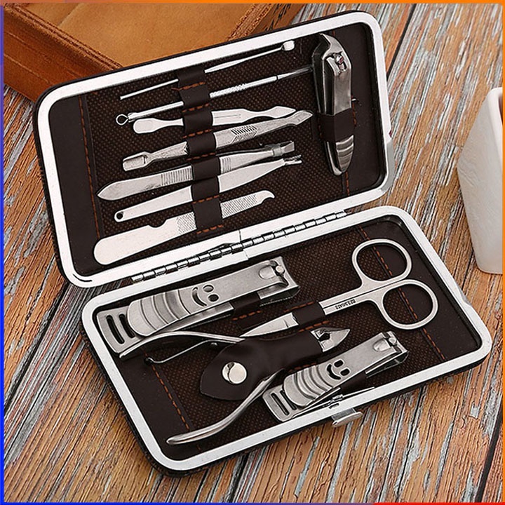 Bộ 12 dụng cụ vệ sinh cắt móng tay chân