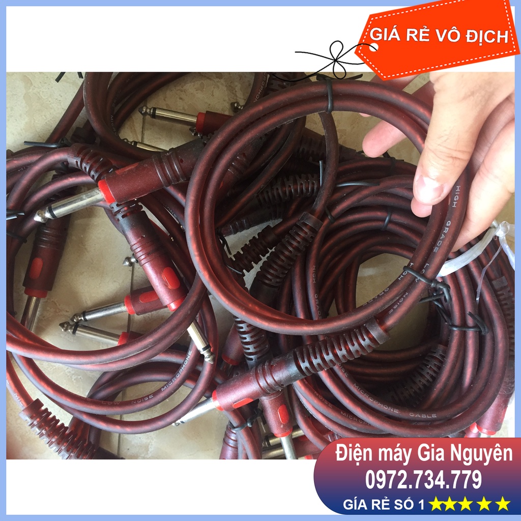 Dây Jack 2 đầu 6 ly. Bảo hành 1 đổi 1 trong 1 tháng