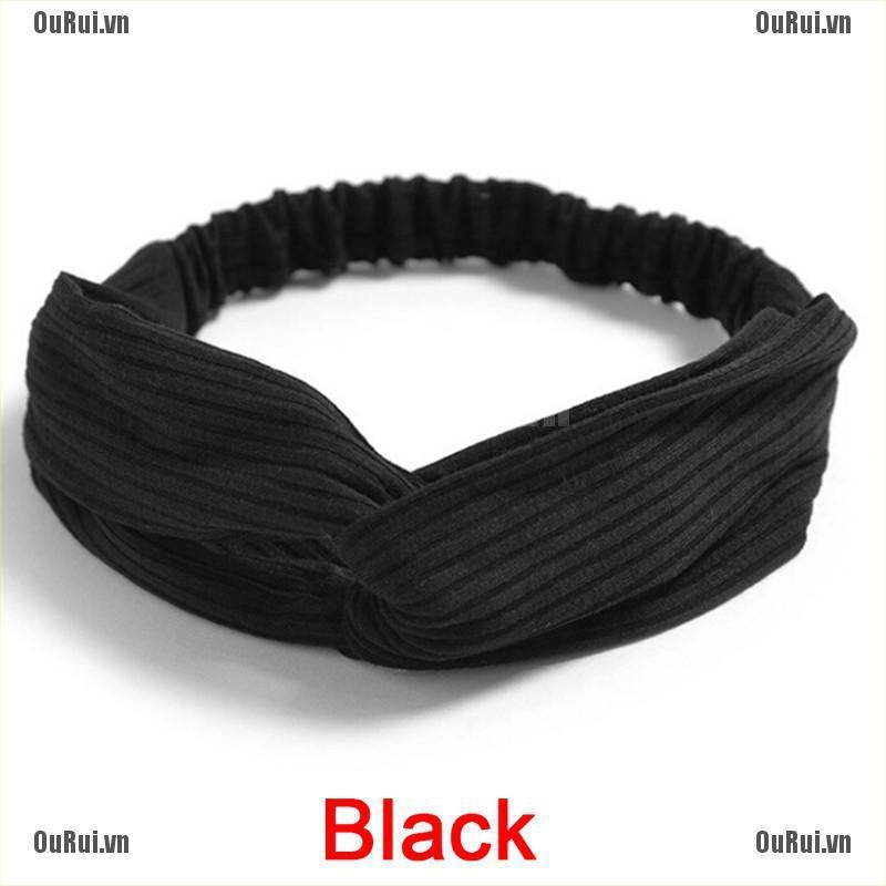 (FCC) Băng Đô Vải Thiết Kế Đơn Giản Thời Trang Cho Nữ