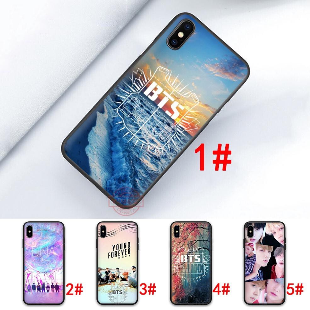  Ốp điện thoại in hình nhóm nhạc BTS đẹp mắt cho iPhone 6 6S 6S+ 6+ 7 7+ 8 8+ X XS XSmax XR 5 5S SE