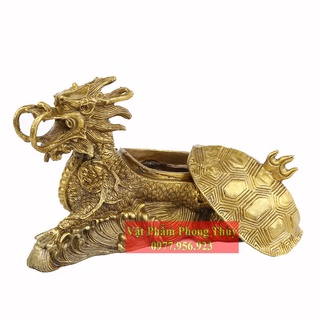 Long Quy Đồng Phong Thuỷ- Rùa Đầu Rồng Đồng nguyên chất