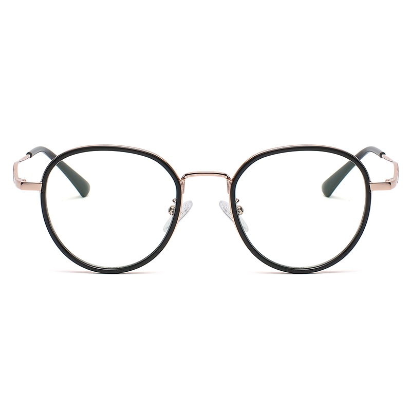 Mắt kính ZELIN ZC808 gọng tròn kim loại chống ánh sáng xanh phong cách retro