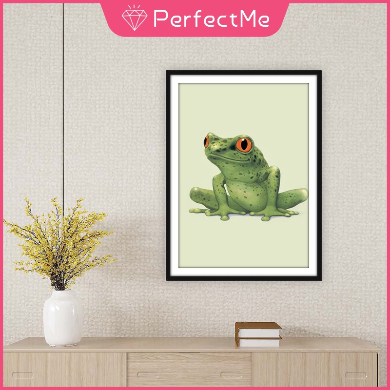 Bộ Tranh Đính Đá 5D Họa Tiết Hoạt Hình Động Vật Độc Đáo Kích Thước 30x40CM DIY Dùng Trang Trí