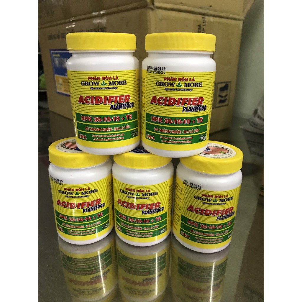 Phân Bón lá kích ra rễ, tạo mầm đâm chồi Growmore  30-10-10+TE (Hủ 100 g)