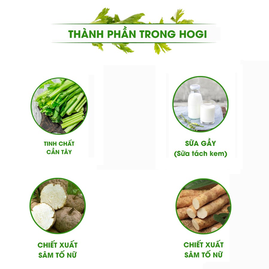 Tinh chất cần tây  Slim Detox Hogi hỗ trợ giảm cân kiểm soát mỡ bụng thon gọn vòng eo | BigBuy360 - bigbuy360.vn