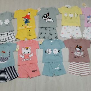 Bộ cotton quảng châu cho bé.