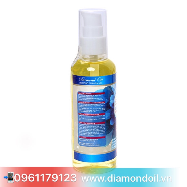 Dầu Massage giảm mỡ DIAMOND OIL 100% Tinh dầu thiên nhiên | BigBuy360 - bigbuy360.vn
