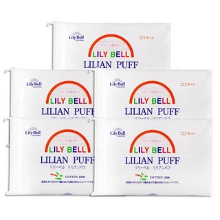 Bông tẩy trang Lily bell 222 miếng