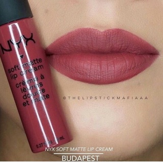 Son Nyx Soft matte lip cream