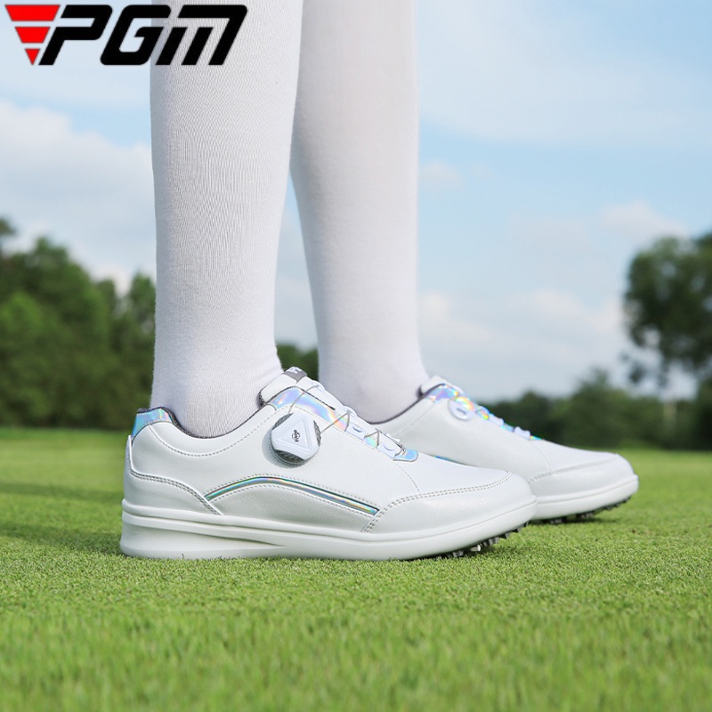 Giày Thể Thao Đánh Golf PGM Mềm Mại Chống Trượt Chống Thấm Nước Thoáng Khí Dành Cho Nữ