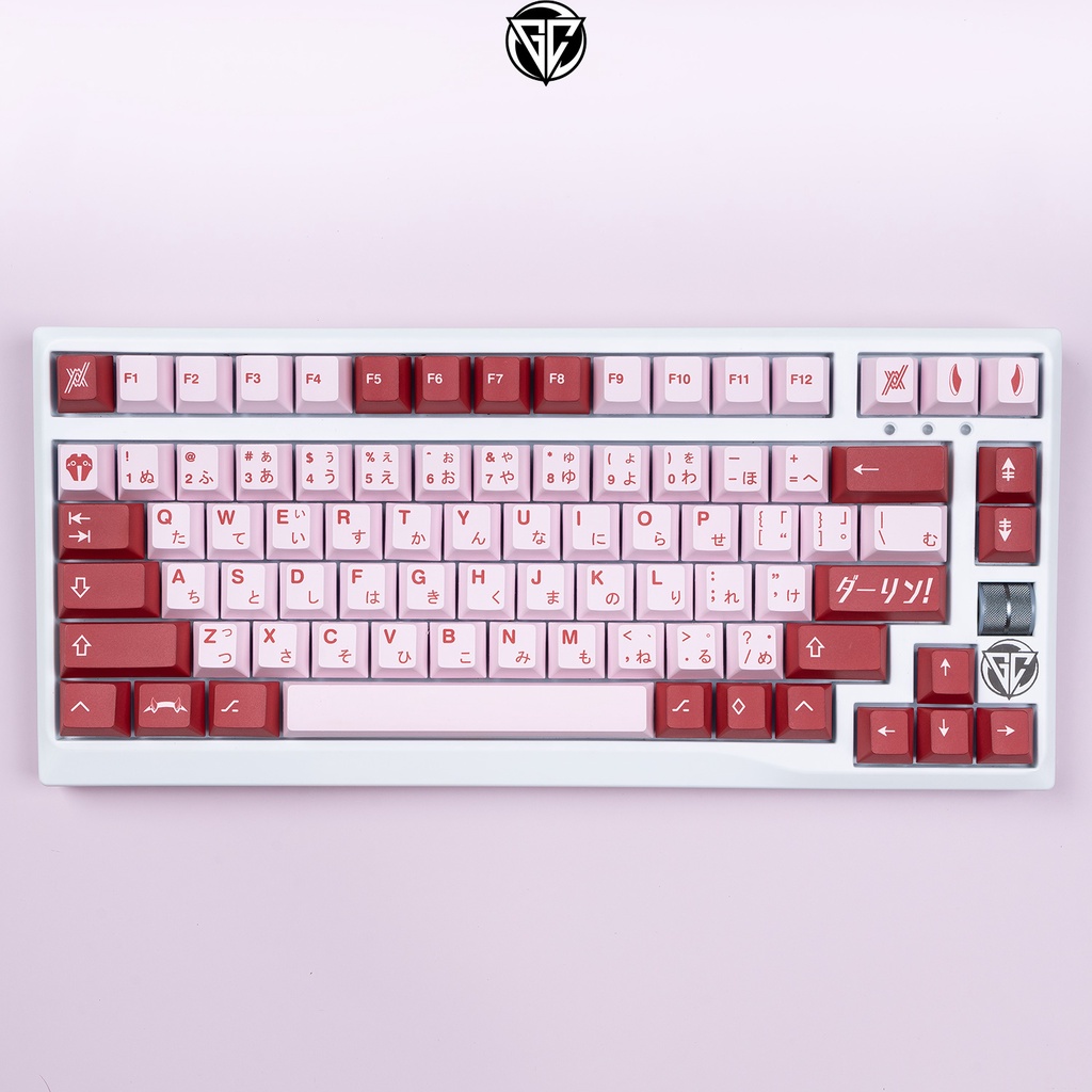 Keycap GMK Darling Clone 150 nút THICK PBT