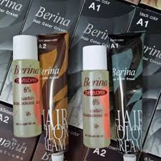 THUỐC NHUỘM TÓC BERINA A1, A2 THÁI LAN (HÀNG CHUẨN)