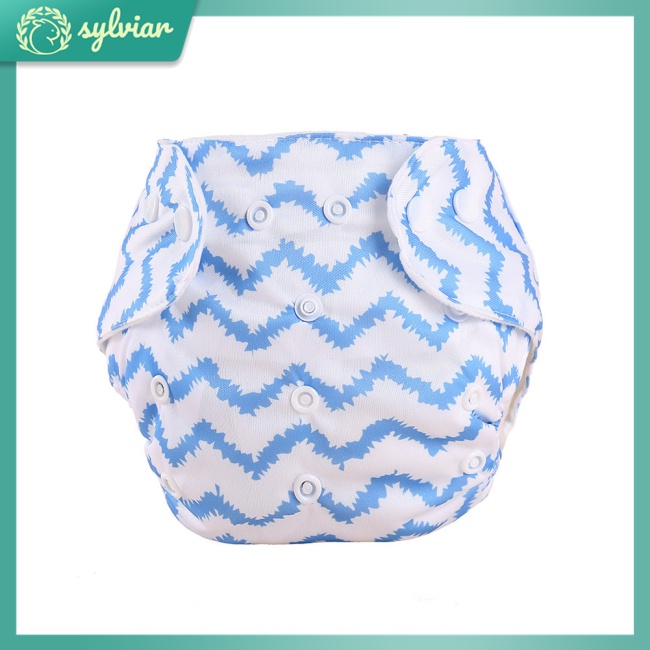Quần Tã Bằng Vải Dệt Kim Chống Thấm Nước Cho Bé