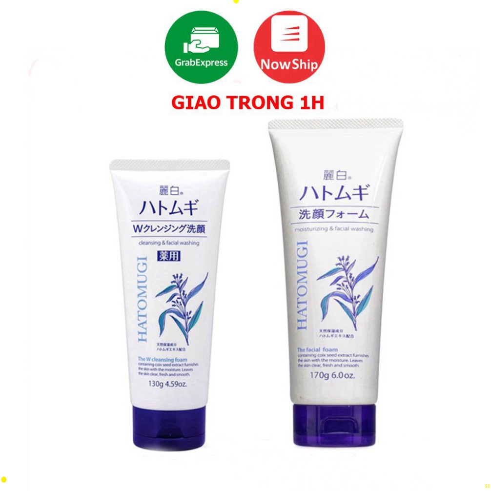 Sữa rửa mặt ý dĩ Hatomugi Naturie, sữa rửa sạch da mặt Nhật Bản akj | BigBuy360 - bigbuy360.vn