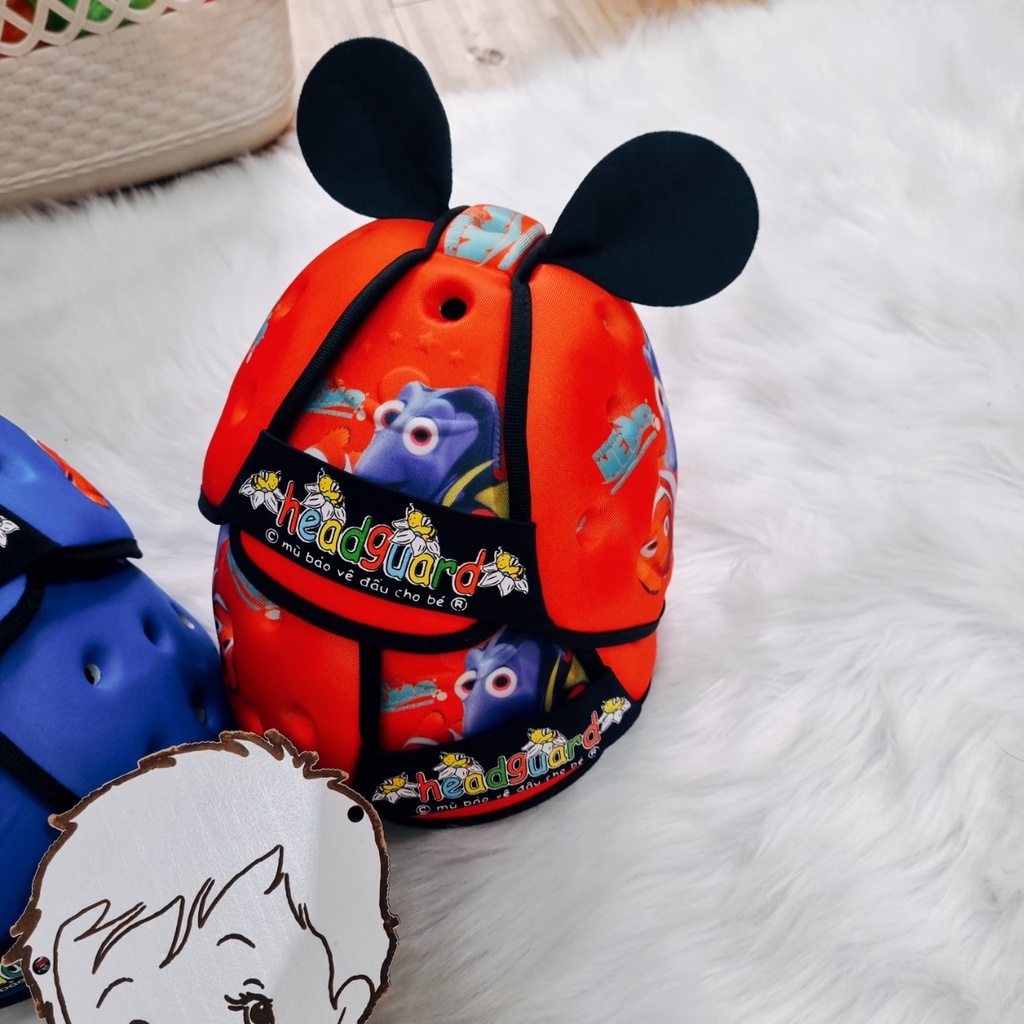 [Siêu nhẹ] Mũ bảo hiểm cho bé từ 7m