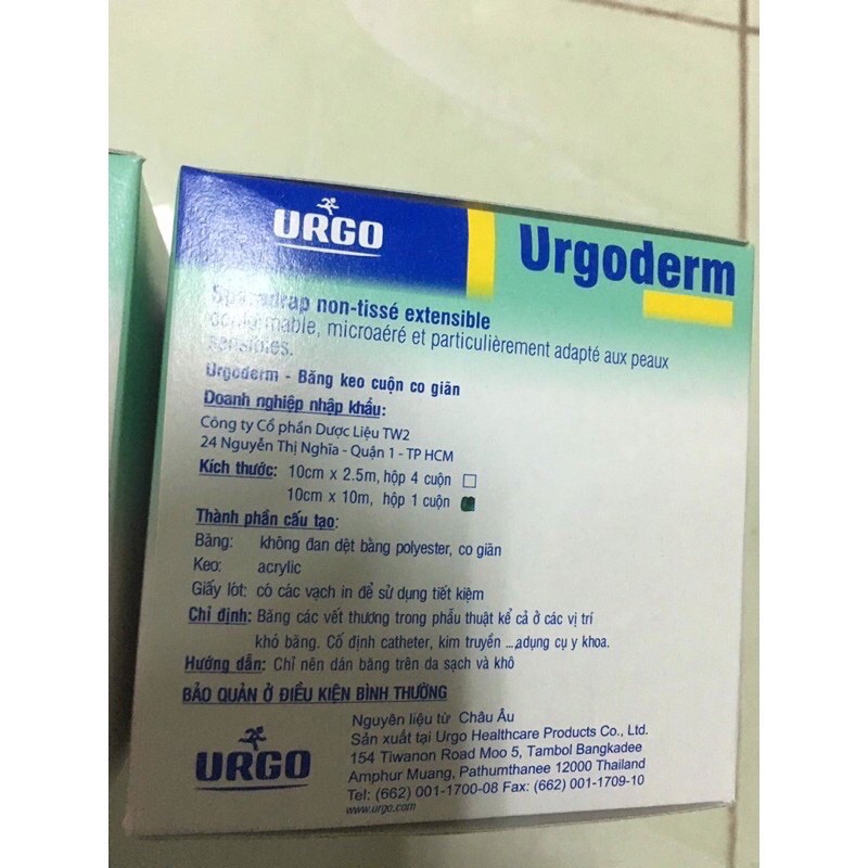 Urgo cuộn 10cm x 10m ( giao nhanh 30p)